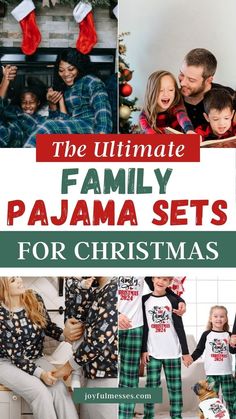 the ultimate family pajama sets for christmas