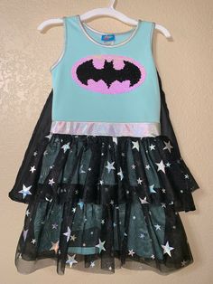 BRAND NEW FAST SHIPPING Batgirl Halloween, Batgirl Halloween Costume, Theatre Costumes, Dress Halloween Costume, Batgirl, Costume Dress, Girl Costumes, Halloween Costume, Peplum Top