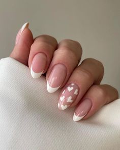 Short Acrylic Nails Designs, Healthy Nails, Nail Arts, Valentine's Day Nails