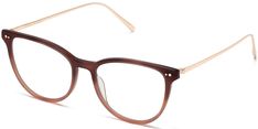 Maren Eyeglasses in Mulberry Tortoise Fade with Polished Gold | Warby Parker Warby Parker Glasses Women, Warby Parker Glasses, Eye Doctor, Warby Parker, Gold Eyes, Eye Health, Womens Glasses, Stainless Steel Frame, Classic Blue