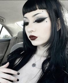 Goth Gifts, Round Face Makeup, How To Impress, Unique Makeup