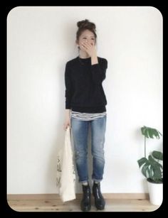 Minimalist Moda, Mode Tips, Mode Hippie, Mode Casual, 가을 패션, Looks Style, Mode Inspiration, Outfit Idea, Look Fashion