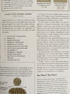 an article in the book shows instructions for making cookies and other things to eat on it