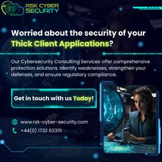 Secure Your Thick Client Applications! 

Our expert cybersecurity services identify weaknesses, bolster defenses, and ensure compliance. Protect your assets with us.

Contact us now!


#CyberSecurity #ThickClientProtection #RSKCybersecurity #StaySecure Regulatory Compliance, Case Study