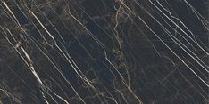 a black and gold marble textured wallpaper with vertical lines in the center,