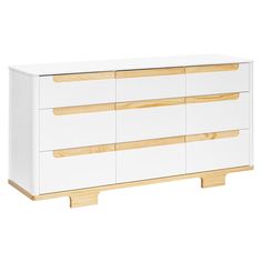 M23428WN Babyletto Yuzu, Wooden Toy Shop, Play Wood, Bed Bassinet, Dresser Design, Stylish Nursery, 9 Drawer Dresser, Wallpaper Furniture, Toy Rooms