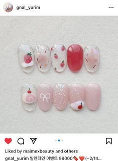 Peony Nails, Pink Nails Japanese, Nail Minimal, Japanese Pink Nails, Palette Nails, Chiikawa Nails, Pink Japanese Nail Art, Japanese Nail Art Kawaii Charms, Nail Store