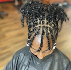 Cute Retwist Styles For Short Locs, Starter Locs Styles Ponytail, Cute Loc Retwist Styles, Retwist Locs Style Ponytail, Starter Locs Retwist Styles, Kids Dreadlocks Styles, Girl Dreads Styles, Loc Hairstyles For Kids, Short Dreadlock Hairstyles For Girls