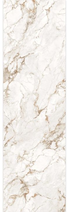 a white marble textured wallpaper with brown and beige details on the top right hand corner