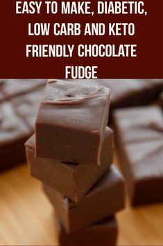 A delicious chocolate fudge recipe 😋🍫🍫 It's Diabetic Friendly, Keto Friendly and, of course, Sugar Free. Visit Sumsweet.com for more recipes Hard Chocolate Fudge, Sugar Free Fudge Recipe, Prediabetic Meals, Sugar Free Fudge Pops, Sf Desserts, Sugar Free Fudge, Sugar Free Recipe, Sugar Free Desserts Easy, Stevia Recipes