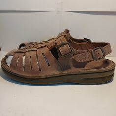 Josef Seibel All Leather Fisherman Sandals Men's Size 8.5 (42). Condition Is New Without Tags Leather Fisherman Sandals, Mens Beach Shoes, Josef Seibel Shoes, Fisherman Sandals, Josef Seibel, Beach Shoes, Mens Sandals, Flip Flop Sandals, Flip Flops