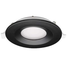 an image of a black and white ceiling light