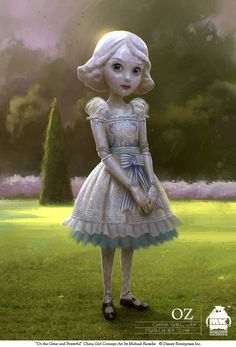 Oz the Great and Powerful – Character Design by Michael Kutsche | Psdtuts+ Charlie Bowater, Concept Art World, James Franco, Rachel Weisz, China Dolls, Art Disney, Michelle Williams