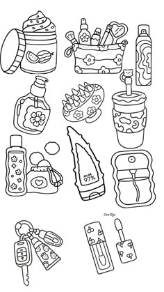 coloring pages for kids with different things to do in the house and on the beach