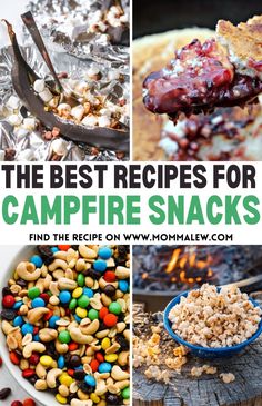 the best recipes for campfire snacks and how to make them in minutes or less