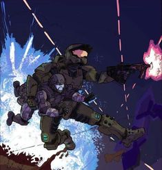 Master Chief And Doom Slayer, Halo Pfp, Odst Halo Art, Your Fanart, Halo Fanart, Halo Odst Medic, Halo Master Chief Helmet, Future Warrior, Halo 3 Odst