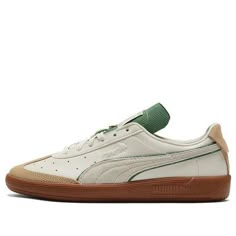 The Puma Vlado Stenzel Lounge Players sneaker is a stylish and comfortable choice for any casual occasion. Inspired by the signature shoe of handball legend Vlado Stenzel, these sneakers feature a classic look with a sleek design.  Made with leather, rubber midsole and outsole, they offer both style and comfort. (SNKR/Skate/Unisex/Low Top/Non-Slip/Wear-resistant) Men’s Trainers, Aesthetic Shoes Men, Guys Sneakers, Street Wear Shoes, Best Sneakers For Men, Runners Outfit, Vision Street Wear, Outfit Png, Best Shoes For Men