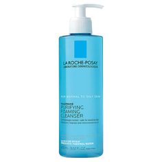 Oily Skin Facewash, Oil Free Face Wash, La Roche Posay Toleriane, Purifying Foaming Cleanser, Oily Skin Care Routine, Cleanser For Oily Skin, Ootd Instagram, Pore Cleanser, Foaming Facial Cleanser