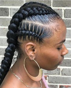 Big Cornrows, Burgundy Box Braids, Trendy We Fryzurach, Cornrows Hairstyles, Cornrows Styles, Blonde Box Braids, Big Braids, Long Box Braids, Try On Hairstyles