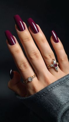 trendy burgundy nail designs in dark red hues for a polished look From classy black and short French tips to chrome and acrylic short nails these elegant nail art ideas are perfect for your next manicure Boost your nail game with sophisticated burgundy nail designs.
#burgundynails #nailtypes #nail shape chart #nudenails
#minimalistnails #frenchnails #winenails #winerednails
#unghiebordeauxgel #redwinenails #unghiebordeaux Classy Burgundy Nails, Burgundy Nails Fall, Dark Burgundy Nails Designs, Short Burgundy Nails, Burgundy Gel Nails, Dark Red Fall Nails, Burgundy Nails Ideas