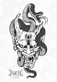 Samurai Tattoo Sleeve, Oni Tattoo, 42 Tattoo, Hannya Mask Tattoo, Samurai Tattoo Design, Devil Tattoo