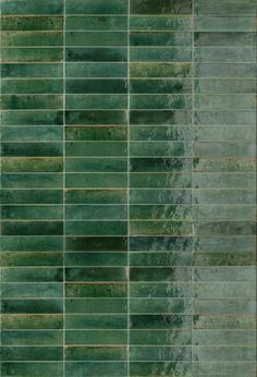 an image of a green tile pattern that looks like it has been painted