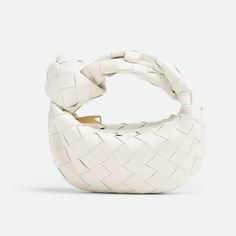 Bottega Veneta Candy Jodie Bag in Chalk Jodie Bag, Bottega Veneta Jodie, Mini Jodie, Bottega Veneta Bag, Chalk White, Eyewear Womens, Wallet Accessories, Sunglasses Shop