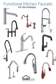 kitchen faucets are shown on the app