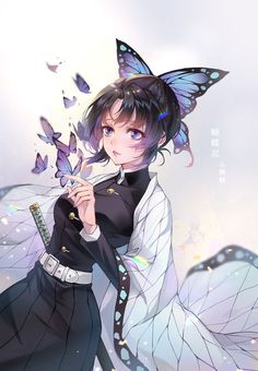 Chihiro Cosplay, Butterfly Collage, Butterfly Family, Anime Angel