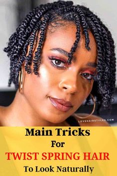 Two Strand Twist Updo Natural Hair Short, 2 Strand Twist Styles Natural Grey Hair, Spring Twist Braids Short Styles, Short Hair Twist Styles Black Women, Mini Twists Tapered Natural Hair, Natural Hair Two Strand Twist Styles, Short Twist On Natural Hair, Two Twist Natural Hair