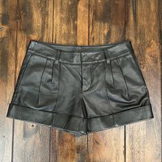 Reposhing This Item I Purchased From @Ellelea. Loved It, But Too Small For Me. Questions? Leave A Comment Below! Hippie Shorts, Haute Hippie, Leather Shorts, Leave A Comment, Genuine Leather, Womens Shorts, Leather, Women Shopping, Black