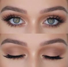 Bird Makeup, Vintage Makeup Looks, Natural Smokey Eye, Hazel Eye Makeup, Makeup Looks For Green Eyes, Wedding Hairstyles And Makeup, Best Wedding Makeup, Smokey Eye Tutorial