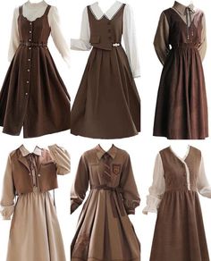 Different Types Of Dresses, Dark Academia Outfits, Academia Outfits, Academia Style, Modest Fashion Outfits, Types Of Dresses, Casual Style Outfits, Modest Outfits