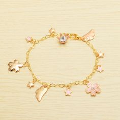 Star Wings, Gold Chain Women, Charm Bracelet Gold, Card Captor Sakura, Cheap Gift, Chain Women, Bangles Design