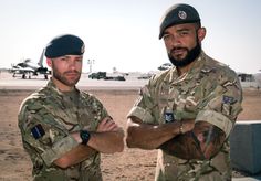 Beards on Parade in Oman | Royal Air Force Warrant Officer, Grow Beard, Magic Carpet, Oman, Beards, A Group, New Day