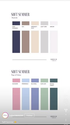 Color Analysis Summer Outfits, Muted Wardrobe, Summer Tone Outfit, Soft Summer Basics, Summer Color Palette Neutrals, Mute Color Outfits, Soft Color Code Outfits, Summer Pallete Colors Outfits