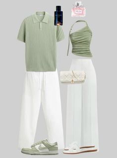 Outfit For Boyfriend, Matching Outfit Ideas For Couples, Couple Style Fashion Outfits, Couple Summer Outfits, Couple Matching Outfits Aesthetic, Matching Outfits For Couples Aesthetic, Cute Matching Outfits For Couples