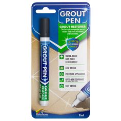 the grout pen is in its package