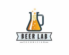 the logo for beer lab technician