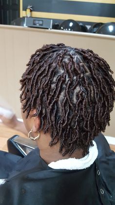 Coil Starter Locs Short Hair, Starter Locs Coils Short Hair, Finger Coils Starter Locs, Pixie Locs, Locs Retwist, Mahogany Curls, Dreads Locks, Healthy Natural Hair Growth