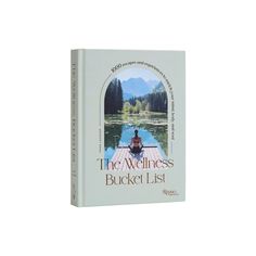 the wellness bucket list book on a white background