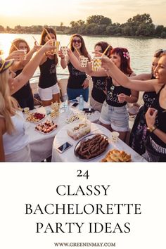 Classy bachelorette parties offer a chance to bond with your closest friends and create unforgettable memories without any of the stress or drama that can come with a wild night out. If you’re looking for inspiration and ideas for a classy bachelorette party, look no further. In this article, we’ll explore some of the best classy bachelorette party ideas for a sophisticated and unforgettable celebration that the bride-to-be will love. Chic Bachelorette Party, Chic Bachelorette, Classy Hen Party