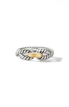 Yurman Ring, Chrismas Gifts, Loop Bands, Jewelry Inspo, Dream Jewelry, Watch Necklace, David Yurman, Ear Jewelry, Jewelry Inspiration