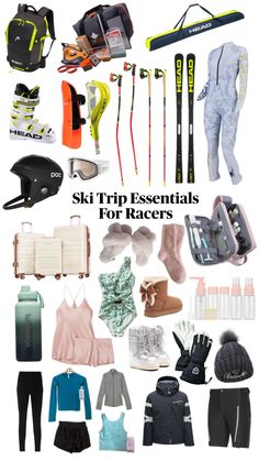 the ski trip essentials for racers