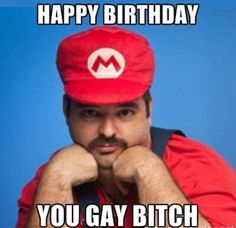 20 Colorful Happy Birthday Memes For Your Gay Friend | SayingImages.com Silly Happy Birthday, Funny Happy Birthday Pictures, Funny Birthday Meme, Birthday Wishes Funny