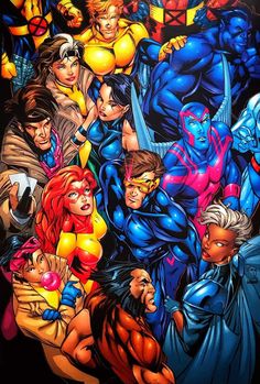 an image of a group of comic characters