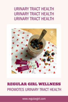 Regular Girl Wellness is an exclusive blend of natural organic cranberry, prebiotic fiber, and probiotics that offer a dual-action effect to help promote urinary tract health while also supporting gastrointestinal health – so you can feel your best from the inside out. Learn more about how you can support your urinary tract health!