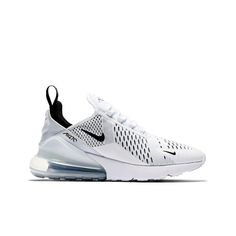 Brand New 270 Air Max Shoes Nike, Shoes For Women Nike Air Max, Womans Nike Air Max 270, Hibbett Sports Shoes, Nike Pro Maxes, White 270s, 270 Air Max Shoes, All White Nike, Tiktok Affiliate