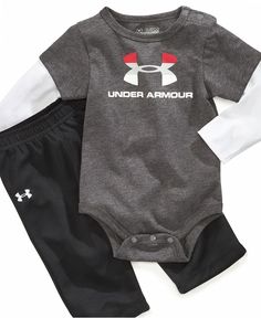 Under Armour Baby Set, Baby Boys Bodysuit and Pants Set - Kids - Macy's Mia 3, Future Kids