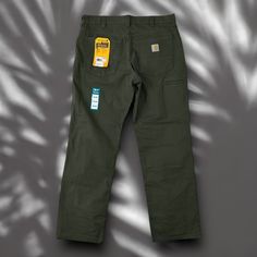 34 X 30 Carhartt Pants Nwt No Flaws Carhartt Pants, Men Carhartt, Khaki Chinos, Pants Color, Chinos Pants, Mens Pants, Man Shop, Pants, Green